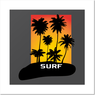 Surfing design australia surfers  love summer hollyday Posters and Art